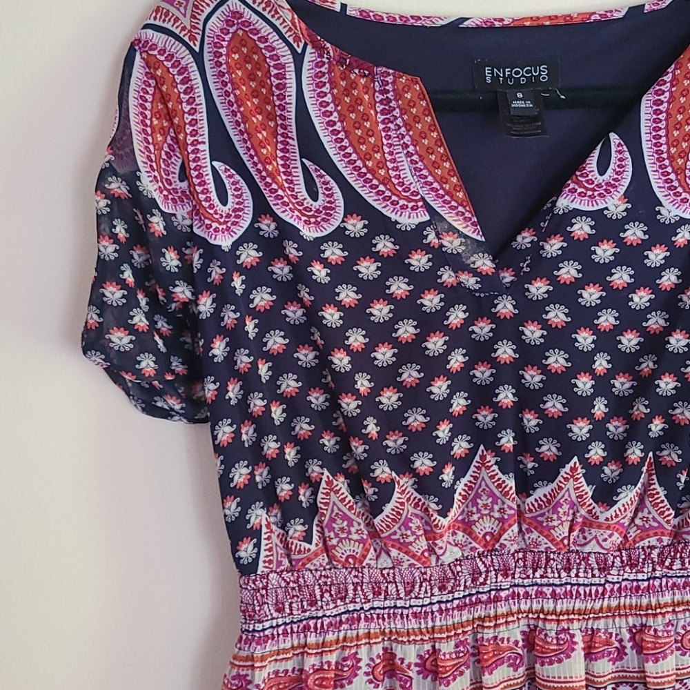 Boho patterned dress - Picture 3 of 4